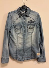 Nuova. Camicia jeans Harley Davidson taglia S