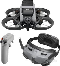 DJI Avata Explorer Combo + zaino rigido come nuovo