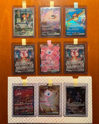 Carte Pokemon 151 e Ossidiana