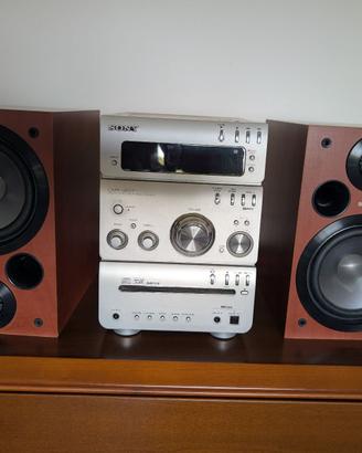Micro Hi-Fi Sony CMT-GPZ7 con Casse e Telecomando 