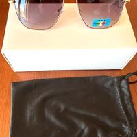 OCCHIALI DA SOLE GIANNI VENEZIA BLUE GOLD Nuovi