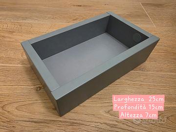 Porta oggetti bagno n.2 pezzi