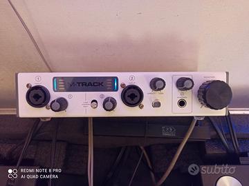 M-AUDIO M-TRACK SCHEDA AUDIO PROFESSIONALE
