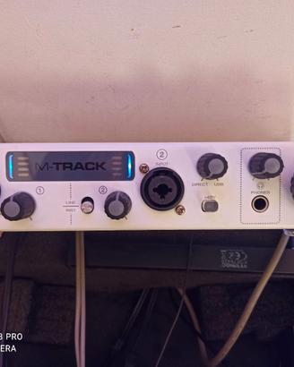 M-AUDIO M-TRACK SCHEDA AUDIO PROFESSIONALE