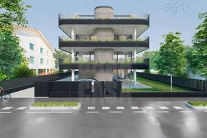 Attico con terrazzo e solarium