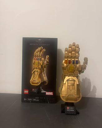 Lego 76191 guanto dell’infinito di Thanos