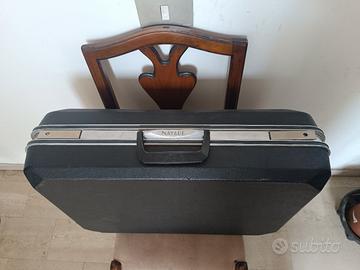 Valigia anni 70-80 della pelletteria PASI UGO