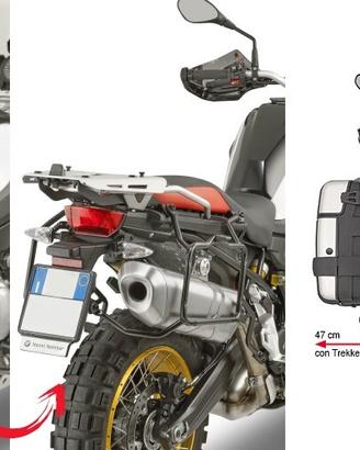 PORTAV. LATERALE MONOKEY o RETRO FIT BMW F 750 , 8