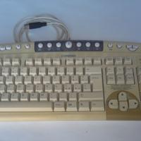 Retrocomputer tastiera QWERTY Compaq attacco USB