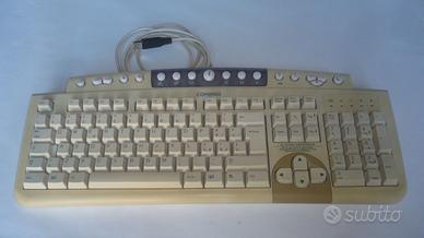 Retrocomputer tastiera QWERTY Compaq attacco USB