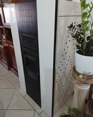 Stufa a pellet 8 kW 