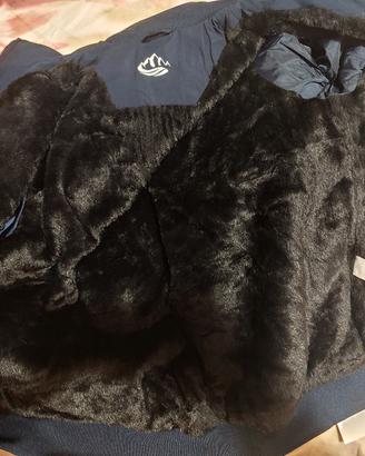 giubbetto invernale con pelo interno taglia M