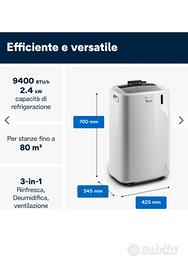 Condizionatore +umidificatore portaile de longhi