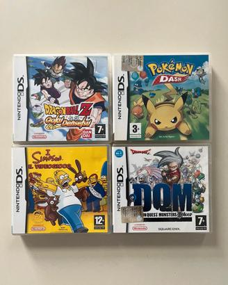 4 Giochi Nintendo DS