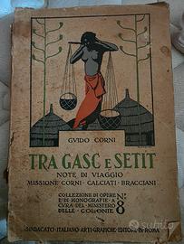 libro antico Tra Gasc e Setit di Guido Corni 