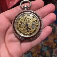 Orologio da tasca scheletrato vintage –