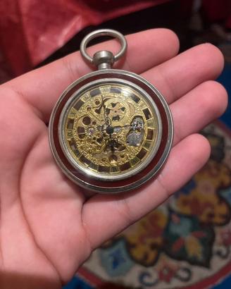 Orologio da tasca scheletrato vintage –