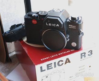Leica R3 Mot Electronic con borsa