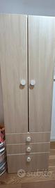 Armadio IKEA Stuva Smastad con cassetti MONTATO