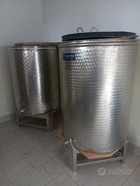 serbatoio in acciaio inox