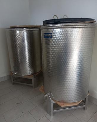 serbatoio in acciaio inox