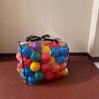 Palline colorate plastica