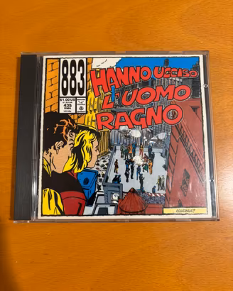 883 hanno ucciso l’uomo ragno cd originale 1992