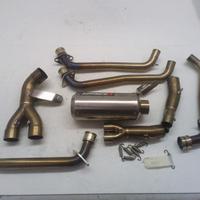 Honda CB 650 f 14 18 scarico terminale marmitta co