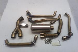 Honda CB 650 f 14 18 scarico terminale marmitta co