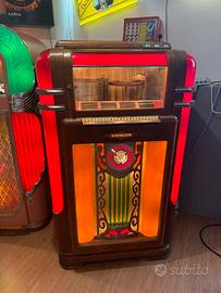 Jukebox wurlitzer 600a revisionato no coca flipper