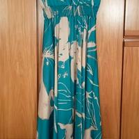 Abito lungo cerimonia elegante S made in Italy tur