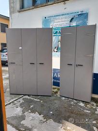 armadio 2 ante 45x90x206 con ripiani interni