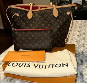 Borsa con monogramma Neverfull di Louis Vuitton