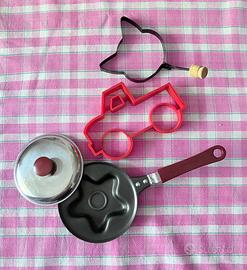 Stampi e padellina per uova