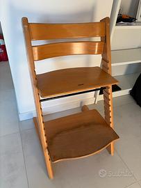 Sedia Evolutiva Stokke Tripp Trapp Originale Legno