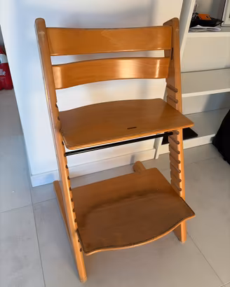 Sedia Evolutiva Stokke Tripp Trapp Originale Legno