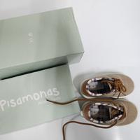 Pisamonas Scarpe Contrasto di Tela e Lacci