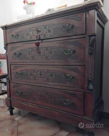 Cassettiera Como'  siciliano anni 30