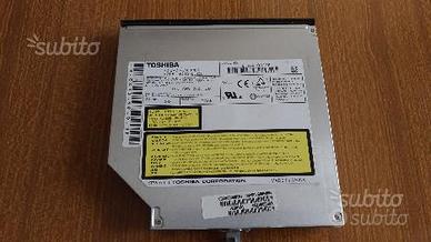 Masterizzatore HD DVD notebook Toshiba TS-L802A