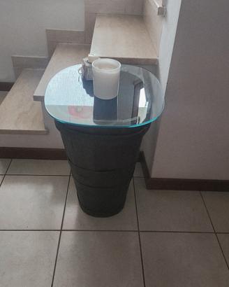 Bigoncia con vetro