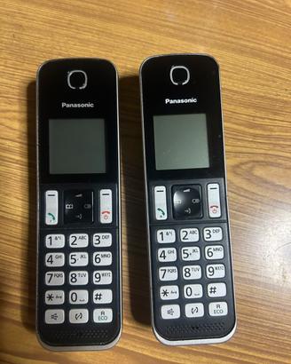 2 Cordless panasonic come nuovi