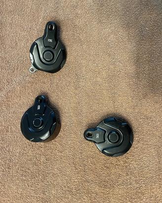 Kit cover pulegge cnc racing monster hyper scrambl