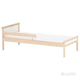 Lettino IKEA SNIGLAR 70x160 cm in faggio + Materas