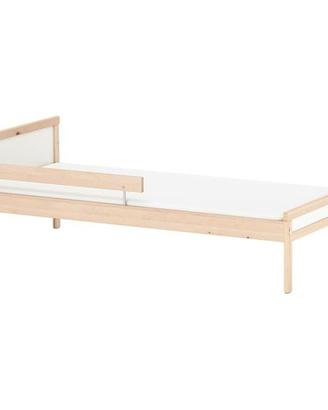 Lettino IKEA SNIGLAR 70x160 cm in faggio + Materas
