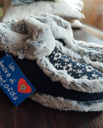 pantofole ciabatte pile inverno calde