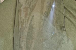 plexiglass Honda Transalp 750 alto