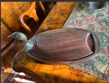 RARITA:VASSOIOanatraFAGGIO/PELTROgioielleriaCASOLI