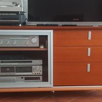 Mobile TV/Stereo in legno