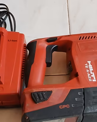 TRAPANO HILTI TE4-A22  A BATTERIE