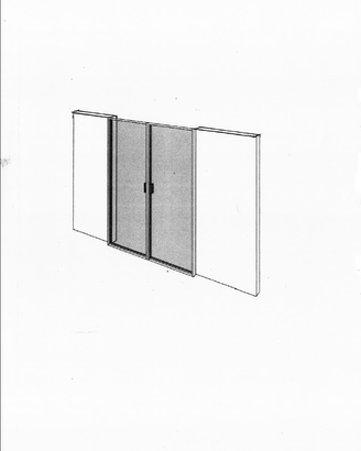PORTA SCORREVOLE DELINEO SCENARIO FERRERO LEGNO